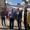 Sądeczanie na spotkaniu z Prezydentem Trumpem w Warszawie 6.07.2017 r.